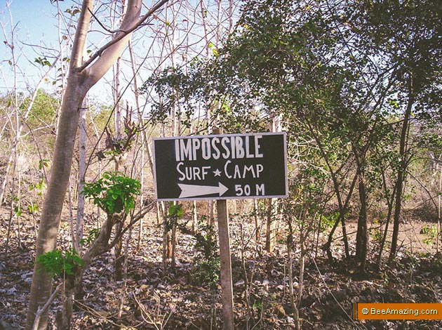 The Sign - Impossible Beach Bali