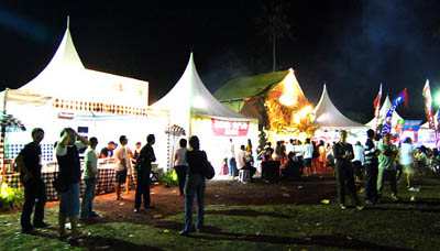 Food Festival Sanur-tents