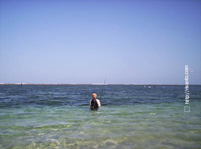 Fishing @ Geger Beach, Nusa Dua