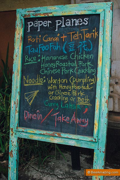 Paper_Planes_Jimbaran_Menu_BlackBoard